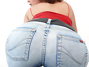 Giant butt girls in jeans