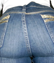 Bubble butt girls in jeans