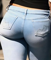 Big ass cuties in jeans
